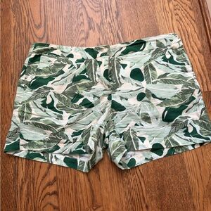 Saint Tropez West Palm Print Shorts Size 10
